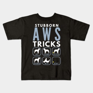 Stubborn American Water Spaniel Tricks - Dog Training Kids T-Shirt